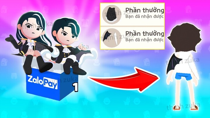 QUÀ MỚI CỦA ZALOPAY TẶNG 2000 XU VÀ CÁNH ÁC QUỶ THIÊN THẦN