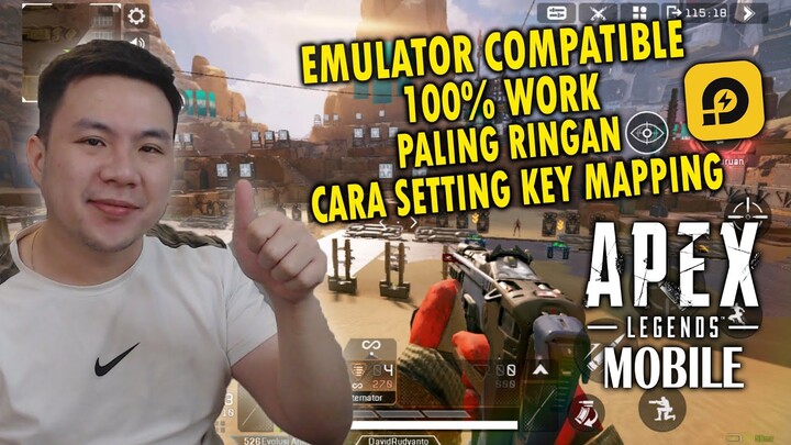Cara Setting Emulator Apex Legends Mobile Indonesia