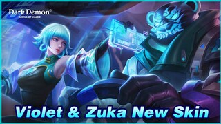 Violet Lam Tước & Zuka Mãnh Hổ - Hiệu ứng Trang phục | Dark Demon AOV