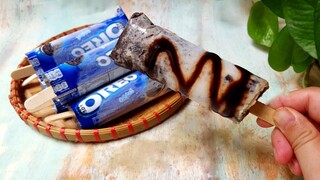 Cách Làm Kem Que Oreo Không Cần Khuôn Siêu Ngon Tại Nhà | Góc Bếp Nhỏ