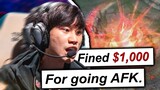 5 Times Players Were FINED For Strange Reasons - League of Legends