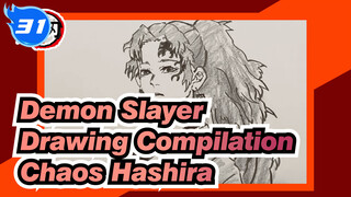 Drawing Compilation | Chaos Hashira | Demon Slayer_31