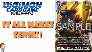 BanchoMamemon Makes Everything Make Sense! Play 3 Cards for Free! (Digimon TCG News - New Hero)