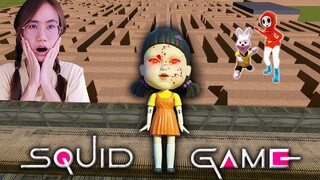 Squid Game ในเขาวงกต ขยับ=ตาย! | Mind&Nat