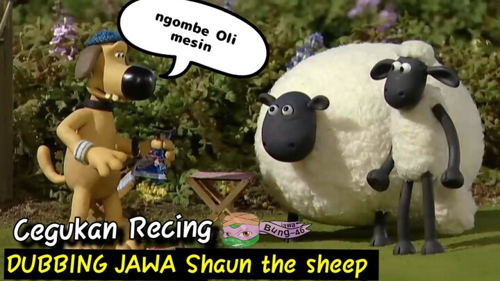 DUBBING JAWA Shaun the sheep Cegukan Recing