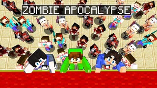 ZOMBIE APOCALYPSE RAID in OMO CITY! Minecraft (Tagalog)