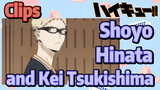 [Haikyuu!!]  Clips | Shoyo Hinata and Kei Tsukishima