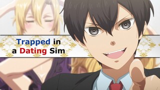 Anime so Bad The Illustrator is Embarrassed of The Quality | Trapped in a Dating Sim Episode 1