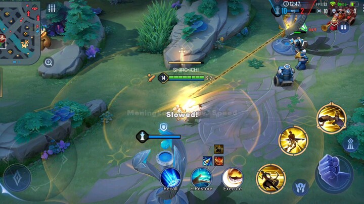 mk (momen ketika) baru main aope     jir ni skil kek Lancelot