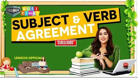 SUBJECT AND VERB AGREEMENT QUIZ | ENGLISH GRAMMAR REVIEW  #englishquiz  #SubjectandVerbAgreement