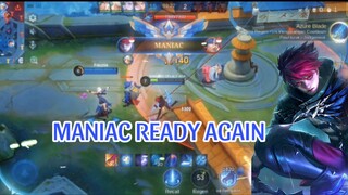 MANIAC READY AGAIN