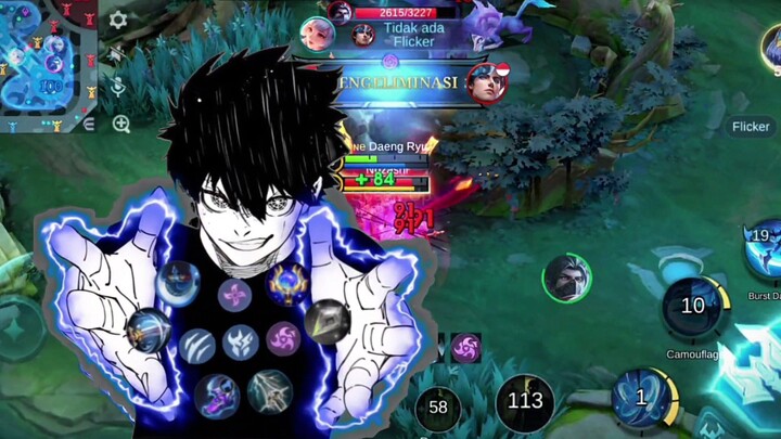 AAMON EXP DITANGAN USER LAPU-LAPU 😹