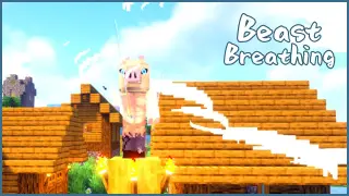 Inosuke's Beast Breathing | Minecraft Demon Slayer Mod Review