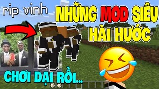 Vinh SOLO Nhầm 7 Anh Da Đen Nguy Hiểm - NHỮNG MOD SIÊU HÀI HƯỚC KHIẾN BẠN CƯỜI XỈU TRONG MINECRAFT!!