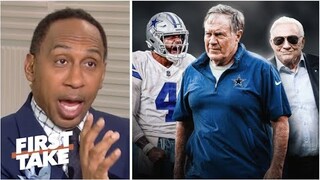 FIRST TAKE | Bring Belichick to Dallas! - Stephen A. sends blunt message to Jerry Jones & Cowboys