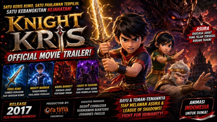 KNIGHT KRIS – Official Movie Trailer! 🇮🇩