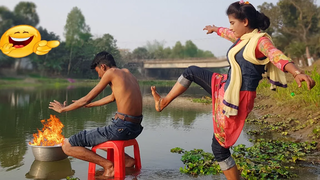 Must Watch New Funny Video 2021_Top New Comedy Video 2021_Try To Not Laugh_Epi-15 By Villfunny Tv