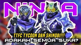 KAMEN RIDER TYCOON AND KAMEN RIDER SHINOBI!!! KOLABORASI PALING HANGAT🔥🔥