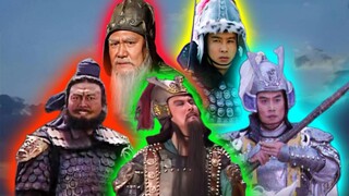 “五虎上将各个不同方面的能力排名”