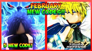 [5 NEW CODES !!] CODE BARU ALL STAR TOWER DEFENSE FEBRUARI | ROBLOX INDONESIA