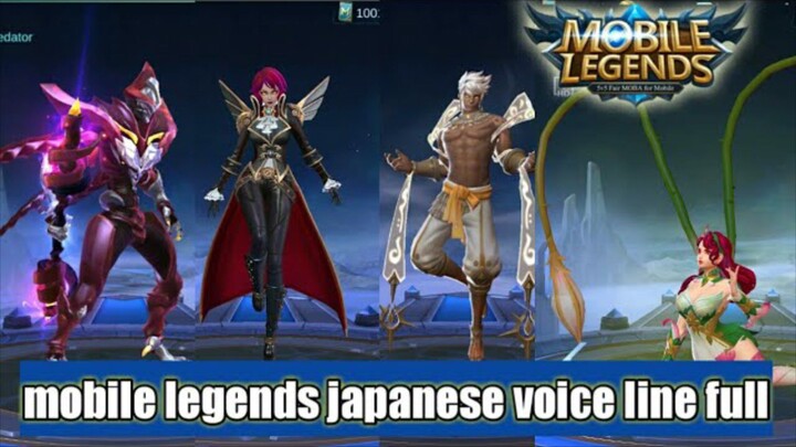 Esmeralda, Vale, Eudora & Zhask Japan Voice