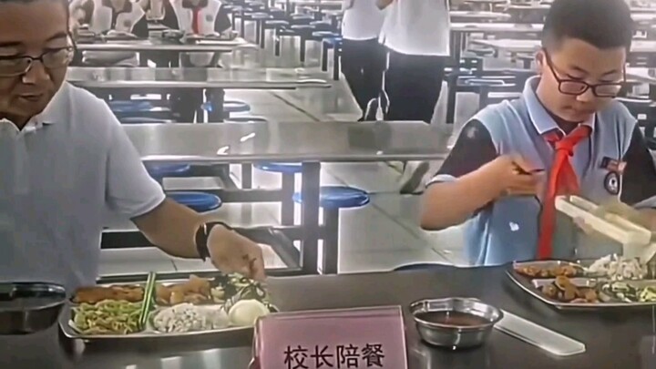 Give the principal some food