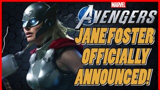 Jane Foster Thor Coming To Marvel's Avengers Game!