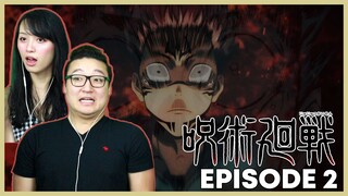 2 FINGERS DOWN 18 MORE TO GOOOOO  | Jujutsu Kaisen Couples Reaction Episode 2