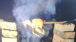 Ayam Panggang Api Unggun di Tanah Kiamat