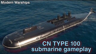 Modern Warships: CN TYPE 100 submarine | Alpha server