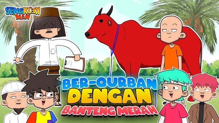 BERQURBAN DENGAN BANTENG MERAH - ANIMASI SPESIAL IDUL ADHA