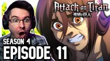 ATTACK ON TITAN Season 4 Episode 11 REACTION | Anime Reaction