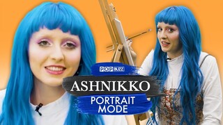 Ashnikko Answers Questions About Their Life And Paints A Self-Portrait | Portrait Mode