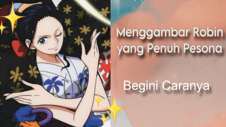Menggambar Robin yang Penuh Pesona