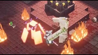 Minecraft Dungeons Wildfire Miniboss Fight (Hovering Inferno)