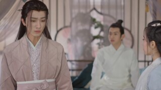 Bai Yue is wearing new clothes (there is a bow on the waist)