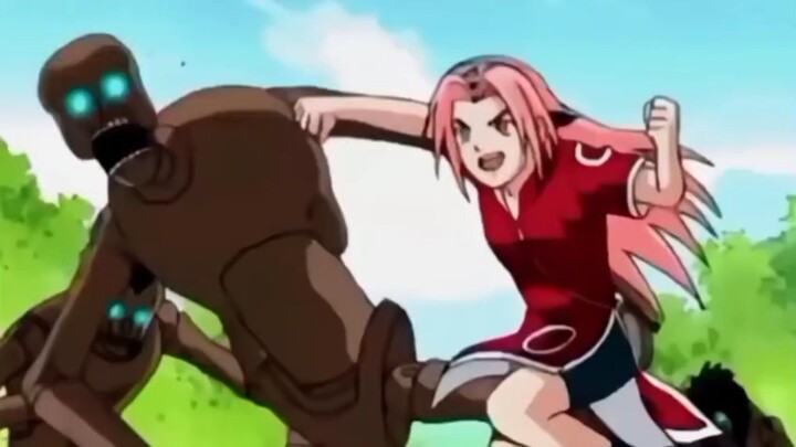 sakura vs manusia kayu