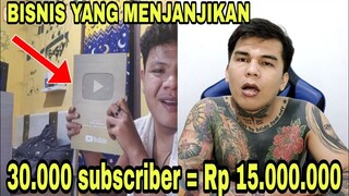 Jual akun youtube demi bertahan hidup , boleh juga ni... || Prank Ome TV