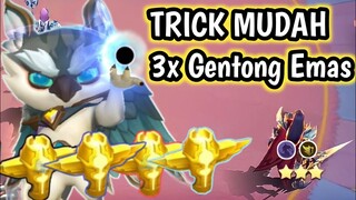 TUTORIAL AUSTUS 3 PANEN GENTONG EMAS BERTURUT-TURUT | LEOMORD WYRMSLAYER COMBO TERKUAT MAGIC CHESS