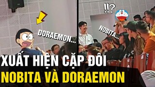 Phát hiện cặp đôi NOBITA và DORAEMON ngoài đời thực khiến dân mạng NGỠ NGÀNG | Tin Ngắn 3 Phút