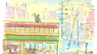 他不知道你在哪节车厢，只知道一直挥手你就能看到。