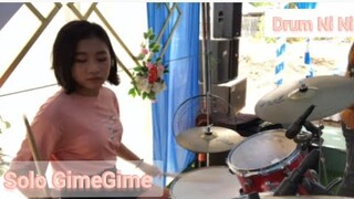 Solo Drum Cực Sôi Động - GimeGime | Drum Ni Ni Cover