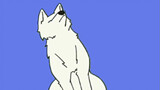 ‹life goes on› But a pure white wolf cub