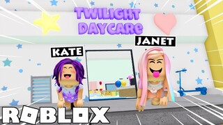 Baby Janet & Baby Kate Escape Twilight Daycare! | Roblox Roleplay 🍼