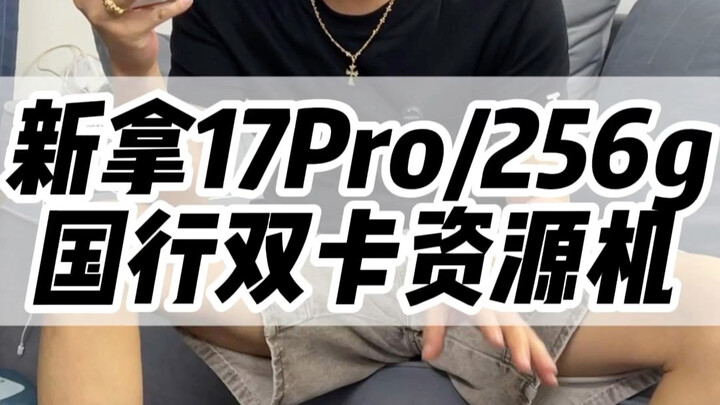 Perbandingan harga beli 17 Pro/256 GB versi “bunga kecil”/tampilan pop-up/versi display #TeknologiDi