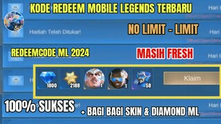 BURUAN KLAIM! 4 KODE REDEEM ML TERBARU KODE REDEEM MOBILE LEGENDS HARI INI UPDATE APRIL 2024