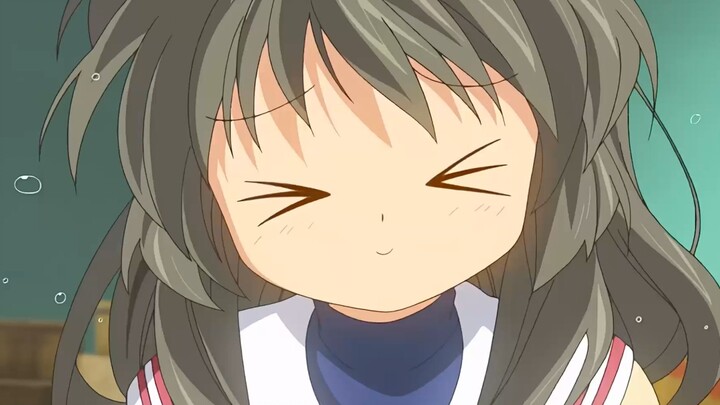 Fuko uses the starfish to beat Chunyuan for one minute [clannad]