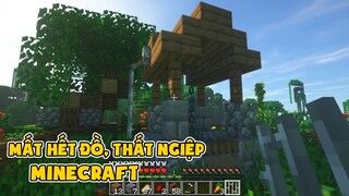 Mất Hết Đồ Thất Nghiệp Mở Nông Trại - Minecraft Sinh Tồn #56