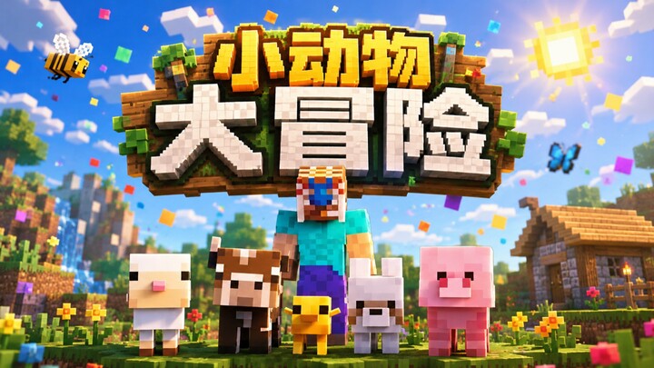 Minecraft: Look Out 3D Short Film — Little Animal Adventure