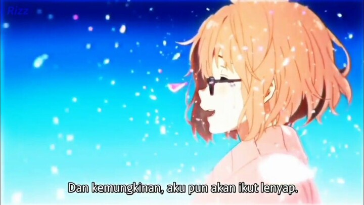 KATA KATA TERAKHIR SEBELUM LENYAP )  KYOUKAI NO KANATA